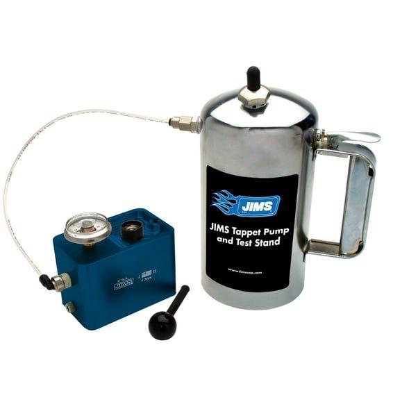JIMS, tappet pump test stand