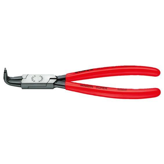 internal circlip pliers with 90° angled tips