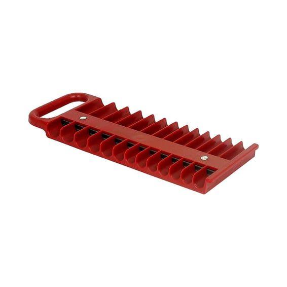 1/4" magnetic socket holder, red