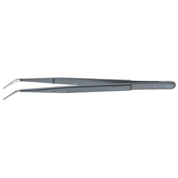 precision tweezers with 45° angeled tips