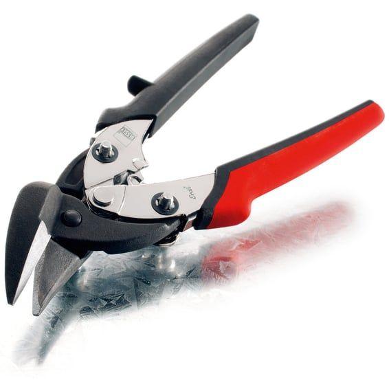compact compound action tin snip. 180mm R