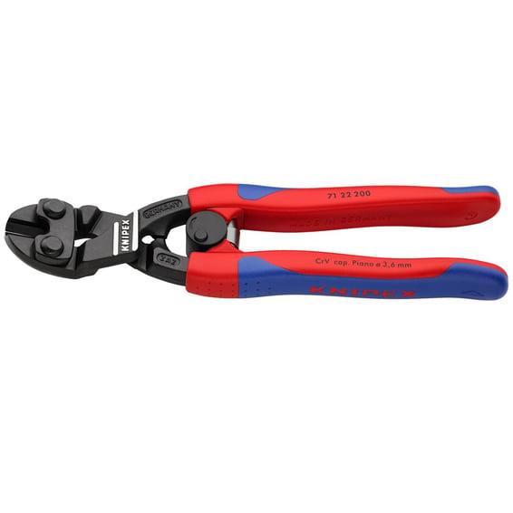 compact bolt cutter with 20° angled head