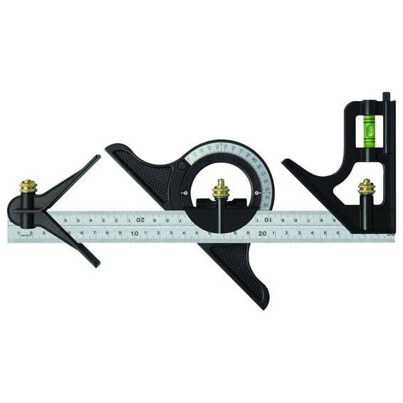 bevel protractor, spirit level, positioning square tool