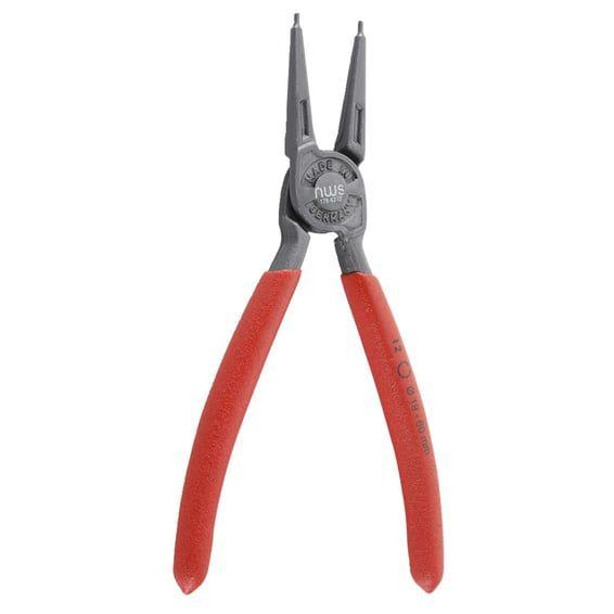snap ring pliers. Straight jaws. Closing action