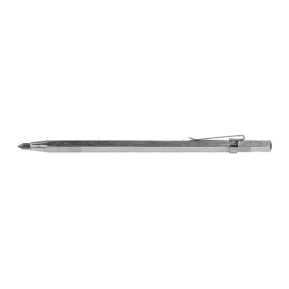 scriber with clip and 5mm carbide point. 150mm