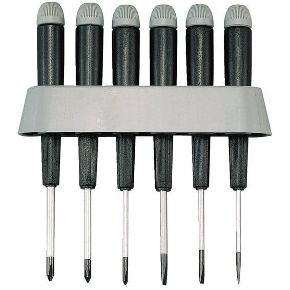 Teng Tools, mini screwdriver set. Slotted & Phillips