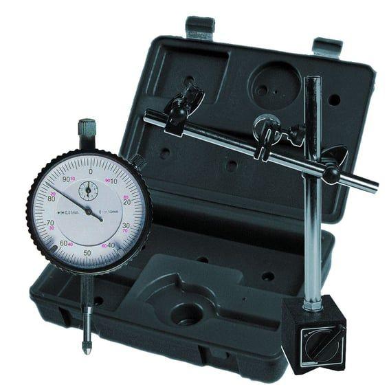 dial indicator with magnetic support kit