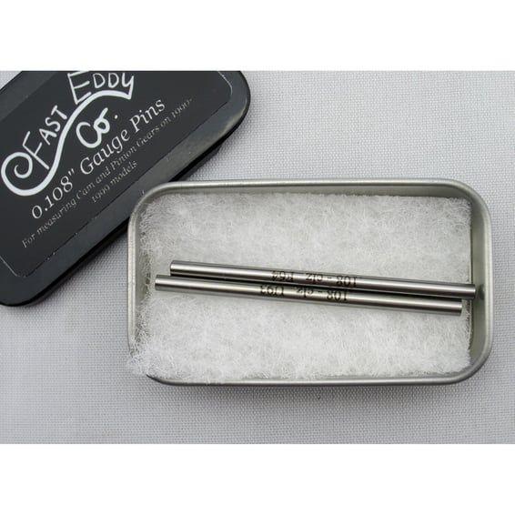 Fast Eddy, cam & pinion gear gauge pins .108"