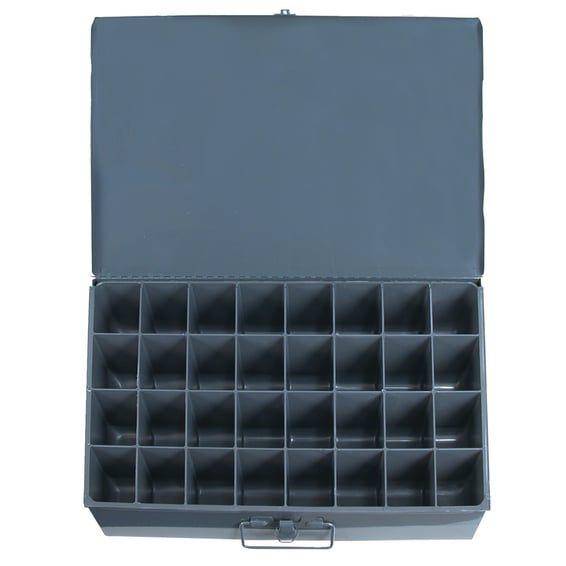 32 comp. metal tray large
