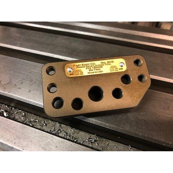 Fast Eddy, B.T. pinion gear locking tool