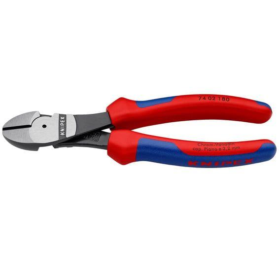 high leverage diagonal cutting pliers 180mm