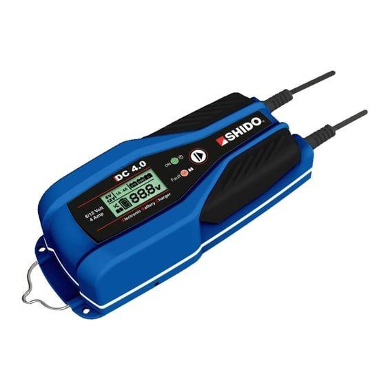 dual battery charger 12V/6V DC 4.0 (UK)