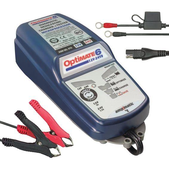 Tecmate OptiMATE 6, Select battery charger