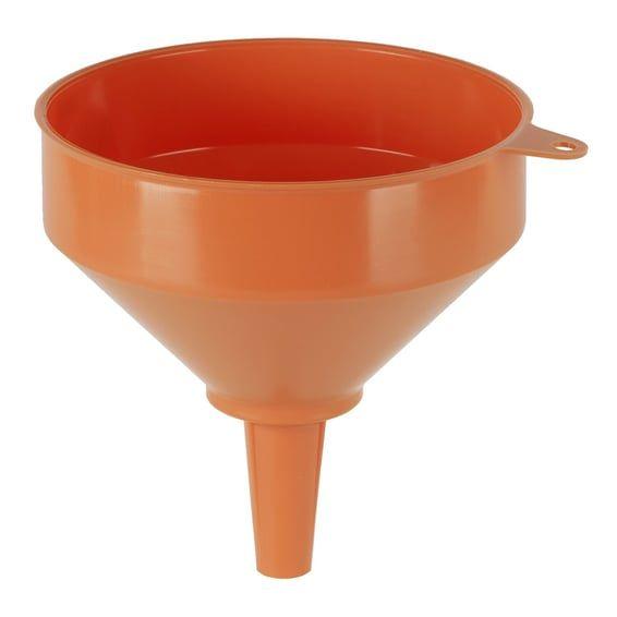 orange funnel. 2.9 liter, 200mm diameter