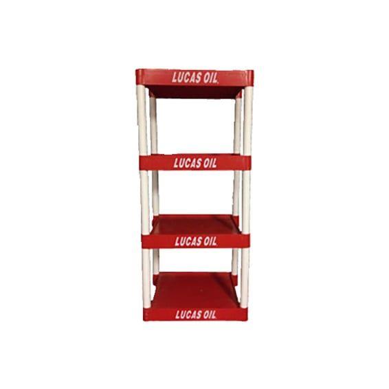 Lucas, oil 4-shelf display rack