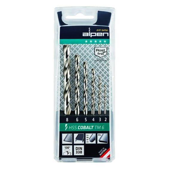 HSS Cobalt drill size 6 pieces
