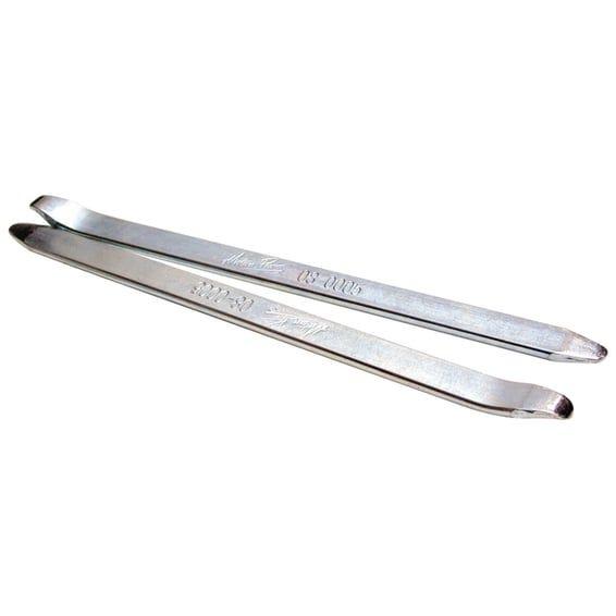 forged steel tire iron 11" long (2)