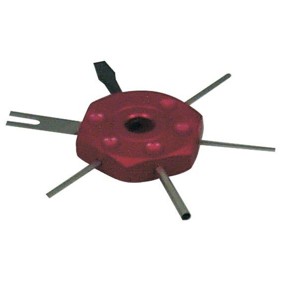 6-1 star receptacle extractor