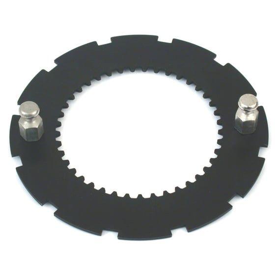 clutch basket lock plate