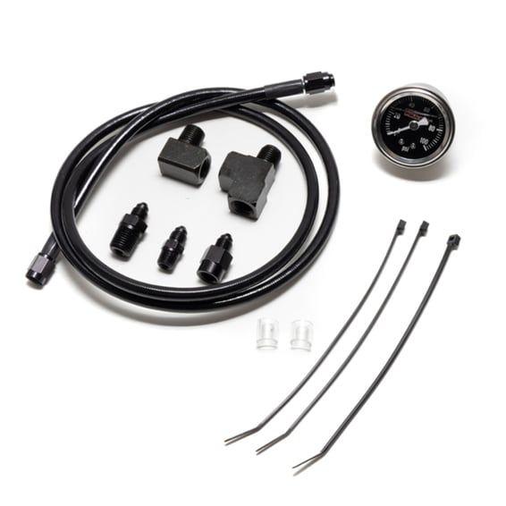 remote oil pressure gauge kit. Black