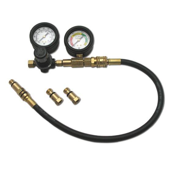 JIMS, dual gauge leak down tester