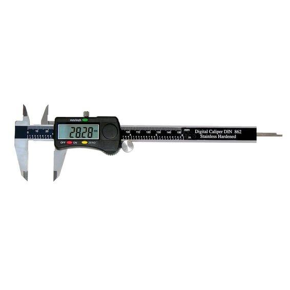 digital caliper with roll. DIN 862. 150mm
