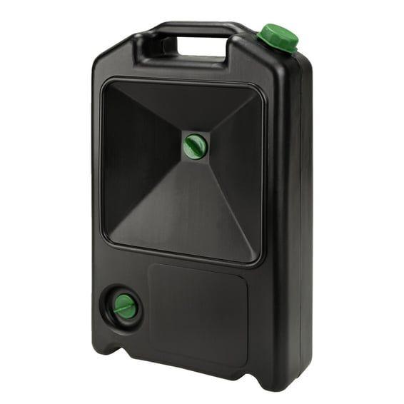 oil drain tray. Black, 7 liter