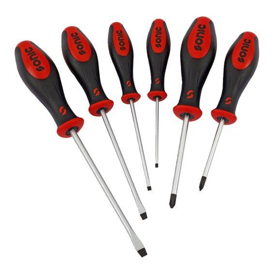 screwdriver set. Phillips & Slotted