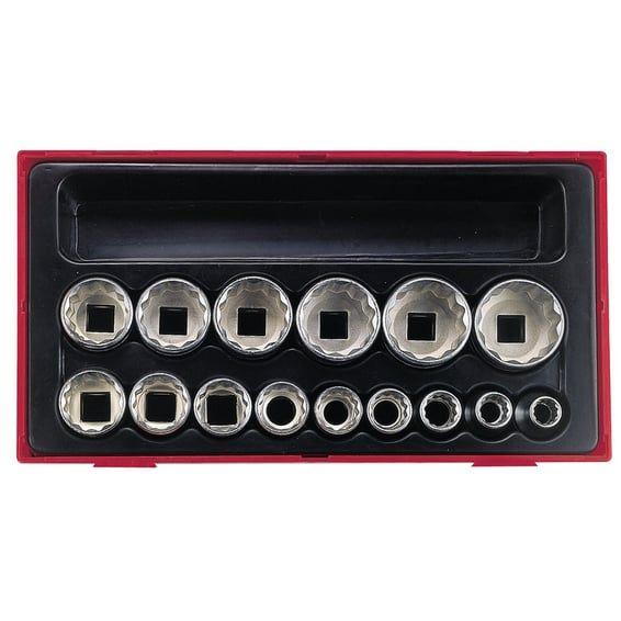 Teng Tools, 15-pc US sized 12-point sockets