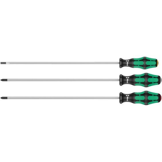 screwdriver set 3 pcs. Kraftform 300 plus extra long