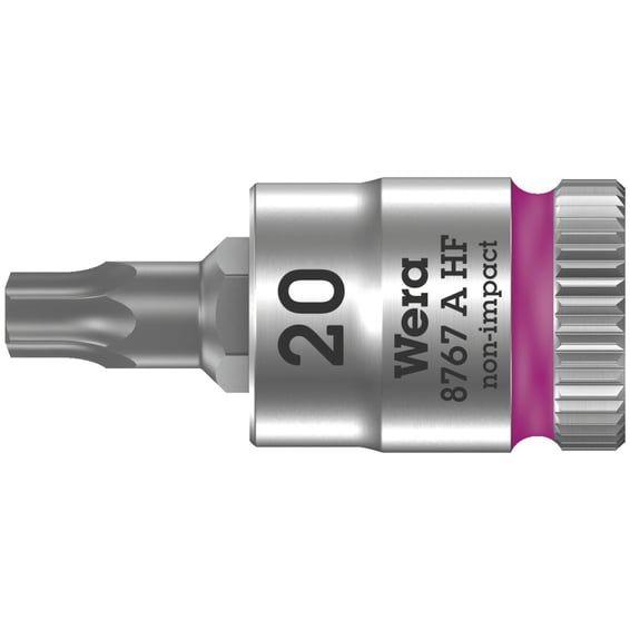 Zyklop 1/4" Torx® socket bit with holding function