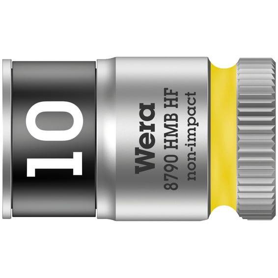 Zyklop 3/8" socket with holding function - Metric 10.0