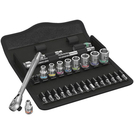 Zyklop ratchet switch kit 28 pcs. 1/4" drive - US Sizes