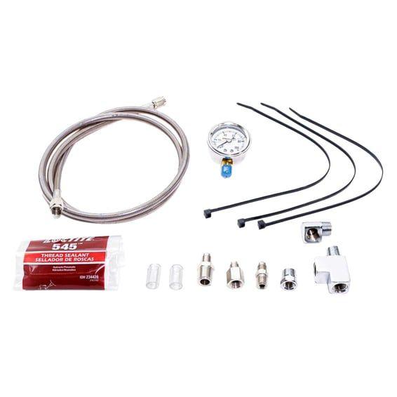 remote oil pressure gauge kit. Stainless