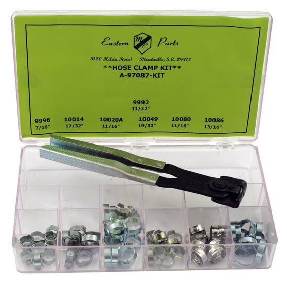 Crimp style hose clamp & plier set
