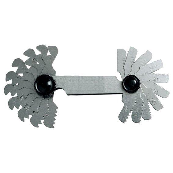 bolt thread pitch gauge. US, UNC threads