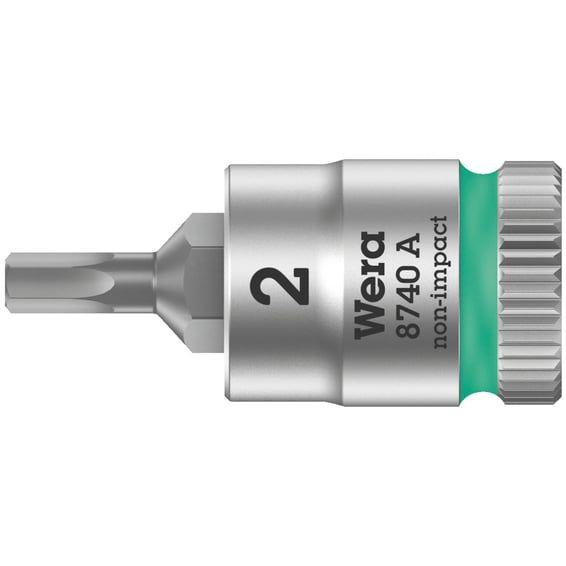 Zyklop 1/4" Hex socket bit - Metric