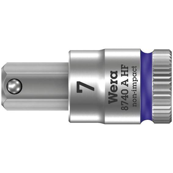 Zyklop 1/4" Hex socket bit w/ holding function - Metric