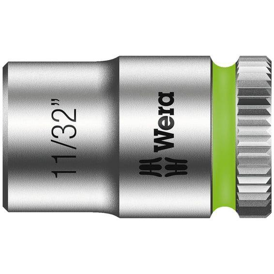 Zyklop 1/4" socket - US sizes 11/32"