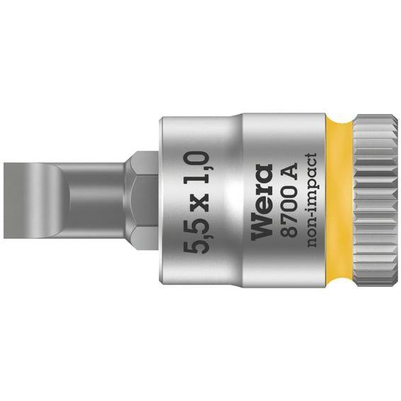 Zyklop 1/4" Slotted socket bit