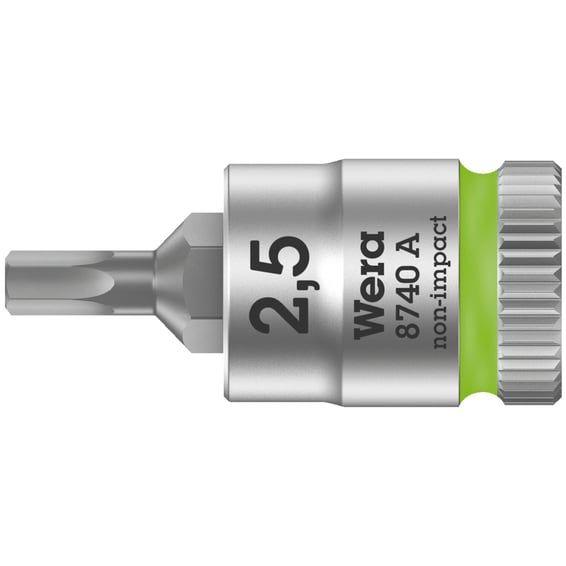 Zyklop 1/4" Hex socket bit - Metric