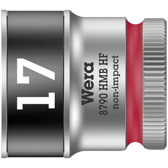 Zyklop 3/8" socket with holding function - Metric 17.0