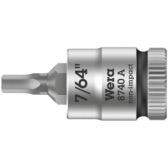 Zyklop 1/4" Hex socket bit - US sizes