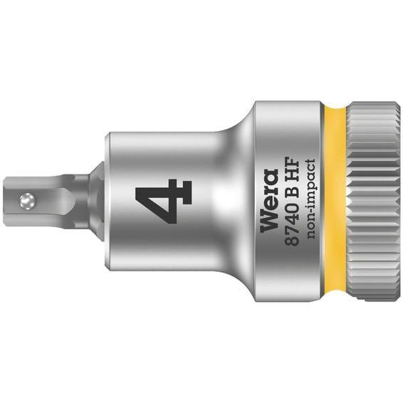 Zyklop 3/8" Hex socket bit with holding function Metric