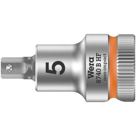 Zyklop 3/8" Hex socket bit with holding function Metric