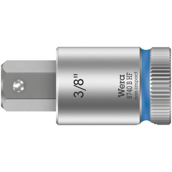 Zyklop 3/8" Hex socket bit w/ holding function US sizes