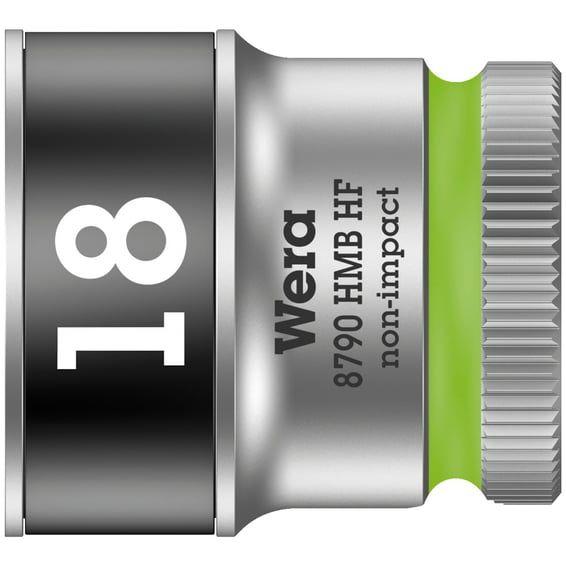 Zyklop 3/8" socket with holding function - Metric 18.0