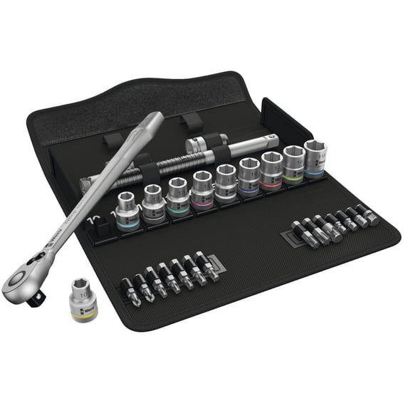 Zyklop metal ratchet switch kit 1/2" drive Metric sizes