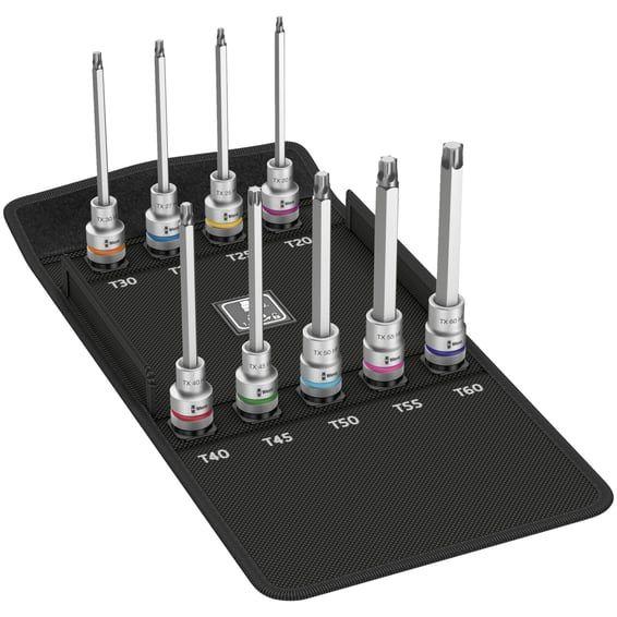 Zyklop 1/2" drive extended Torx® socket bit set