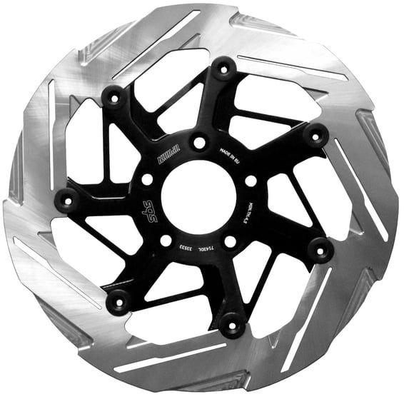by SBS, '7-spoke' brake rotor front left. Clear
